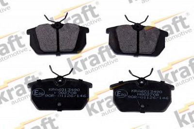 KRAFT AUTOMOTIVE 6013490 -  Комплект тормозных колодок, дисковый тормоз